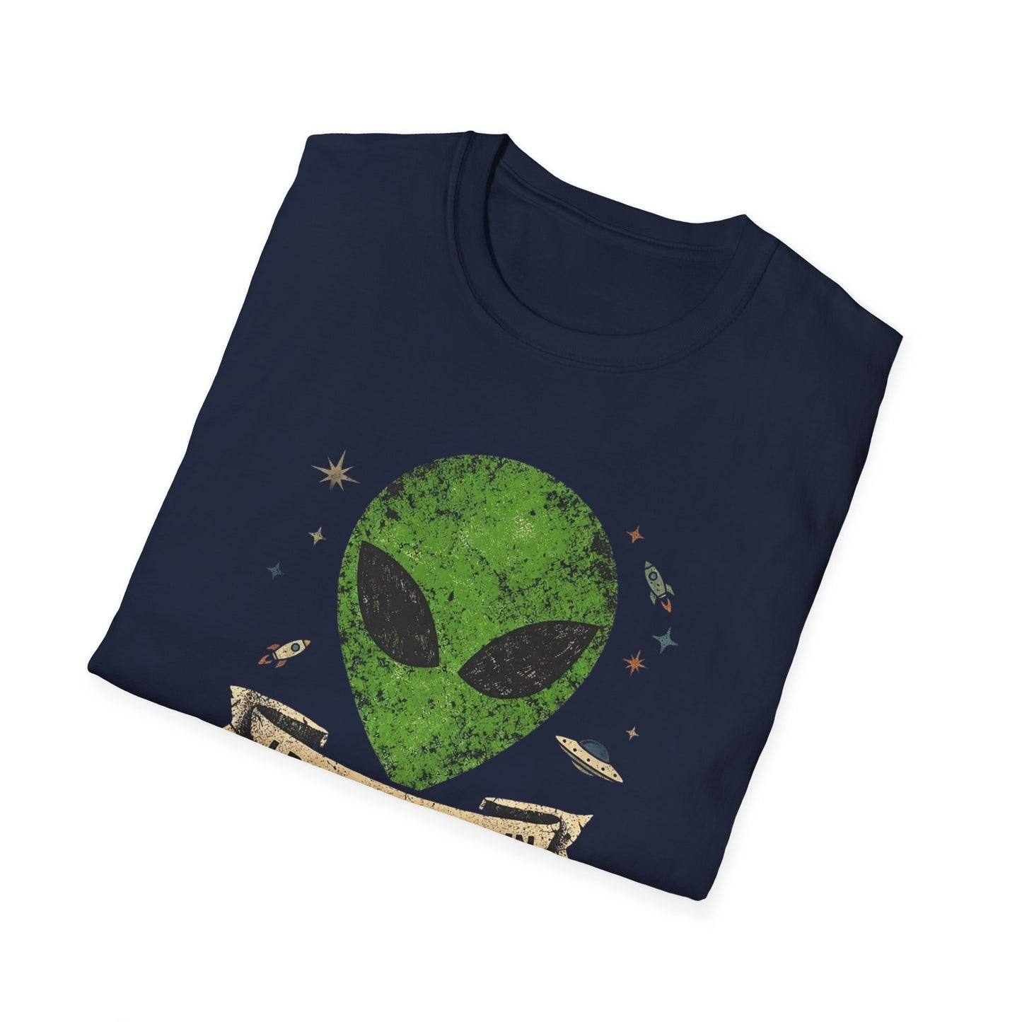 Alien Graphic T-Shirt — I Don't Believe in Humans Alien Shirt Funny Sci‑Fi Tee