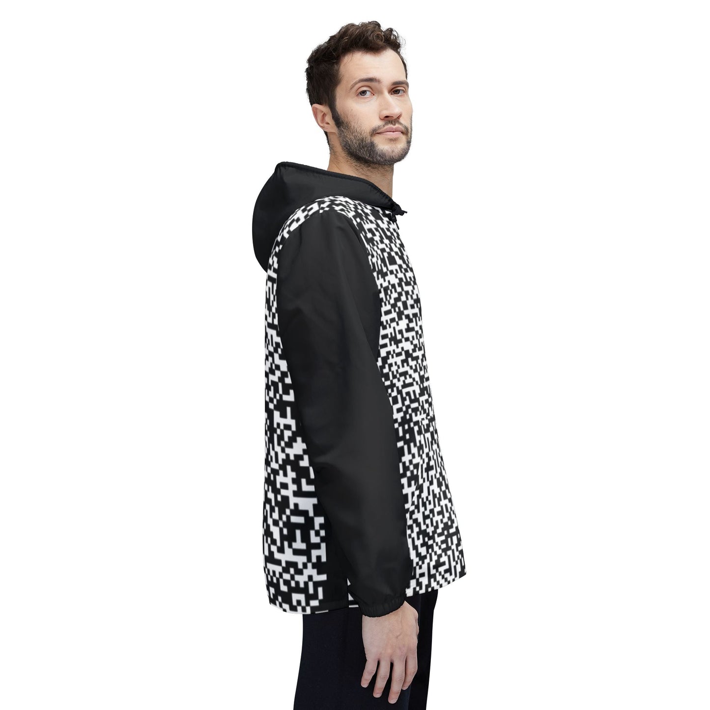 Windbreaker Jacket - "QR Code"