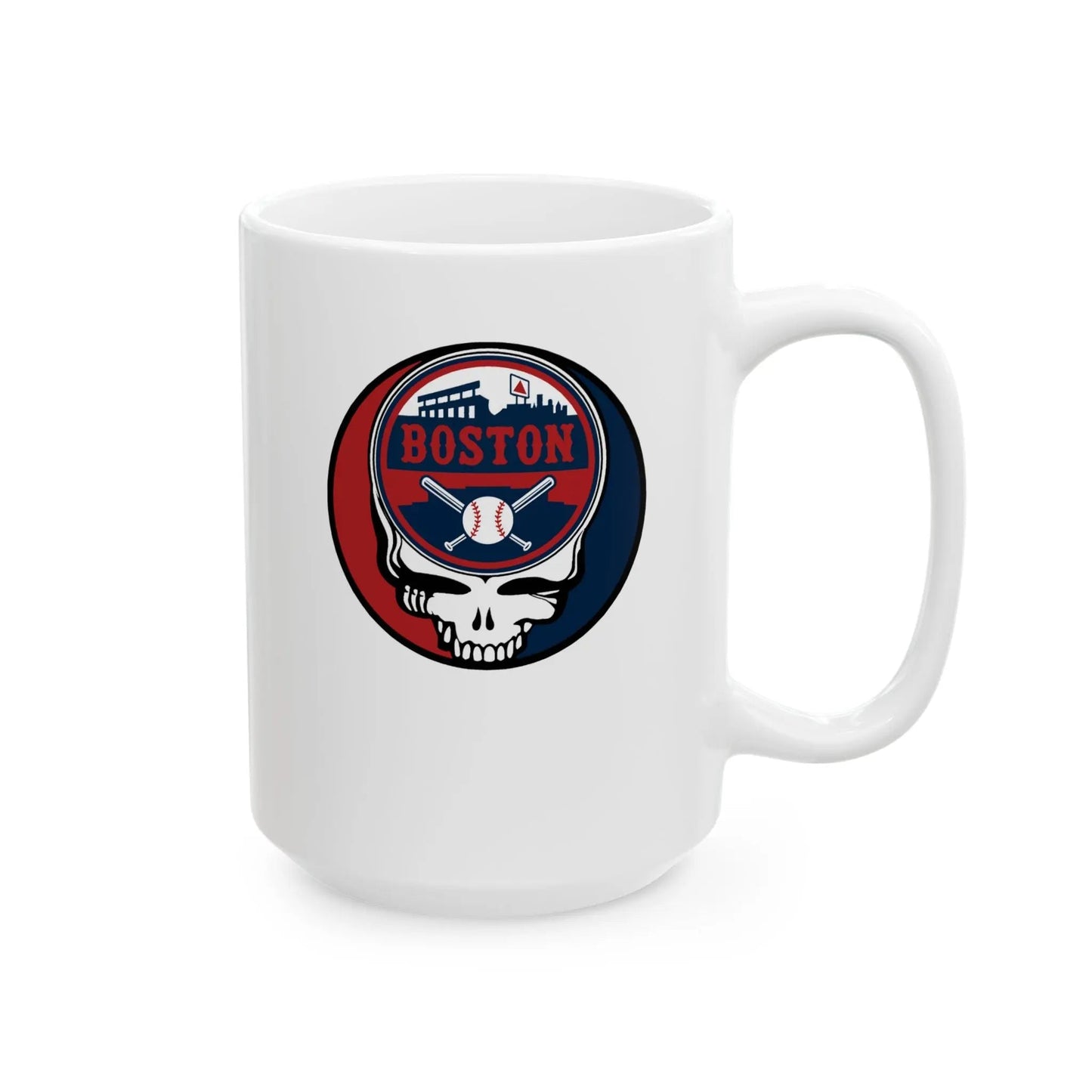 Boston Red Sox Original Stealie Grateful Dead Coffee Mug
