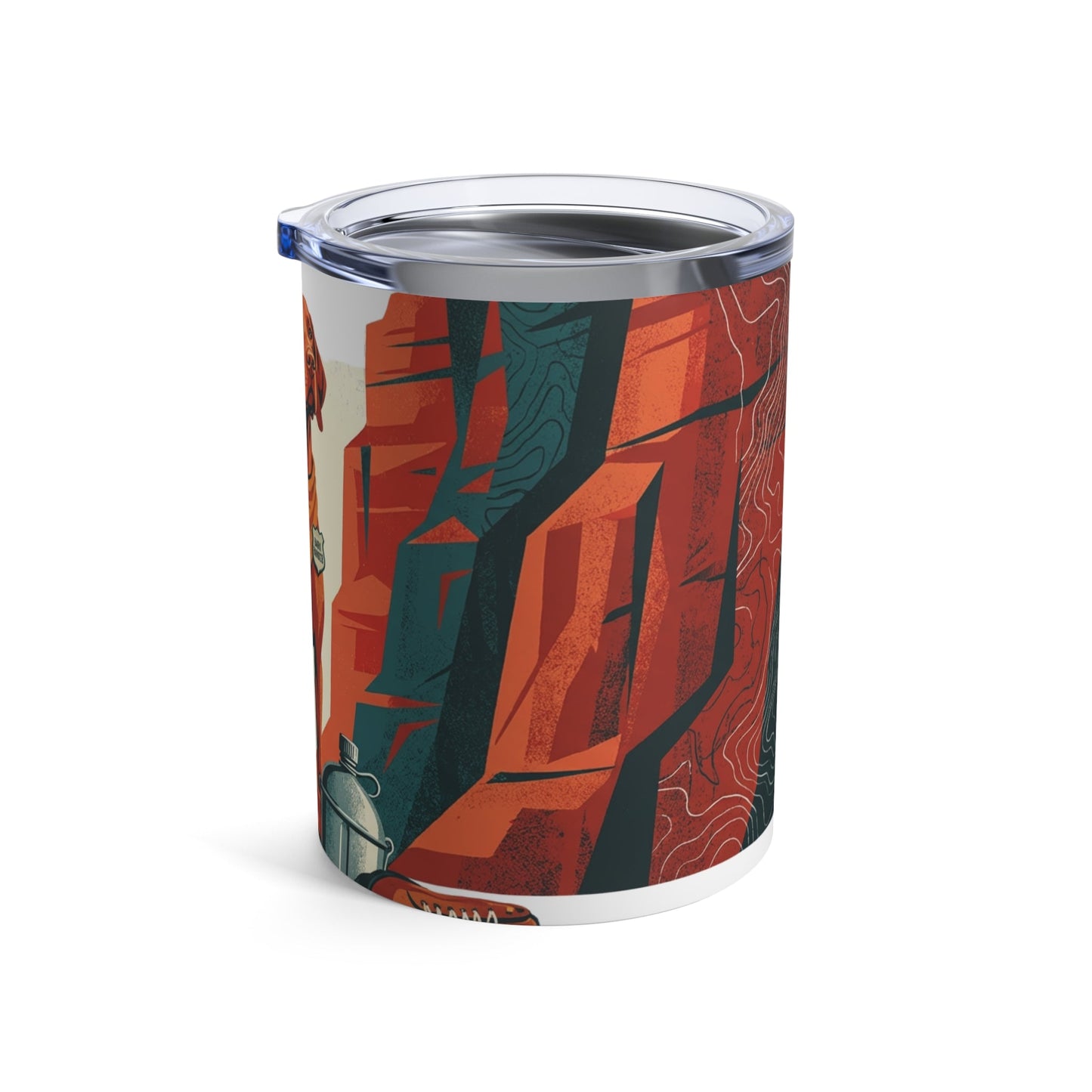 National Park Pups - Canyon Vizsla 12oz Short Tumbler