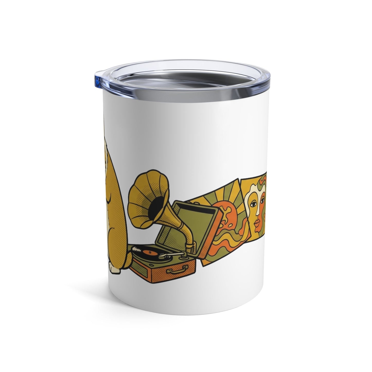 Hi-Fi Hounds - Crate Digger Corgi 12oz Short Tumbler