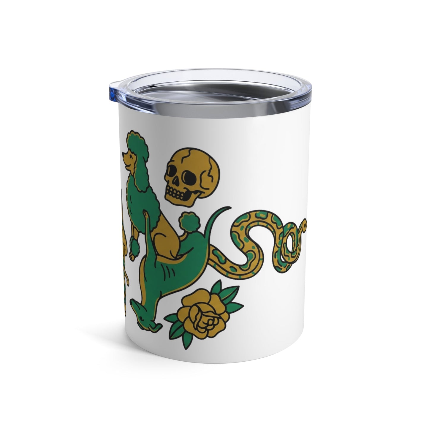 Tattoo Parlor Pups - Loyal to the Bone 12oz Short Tumbler