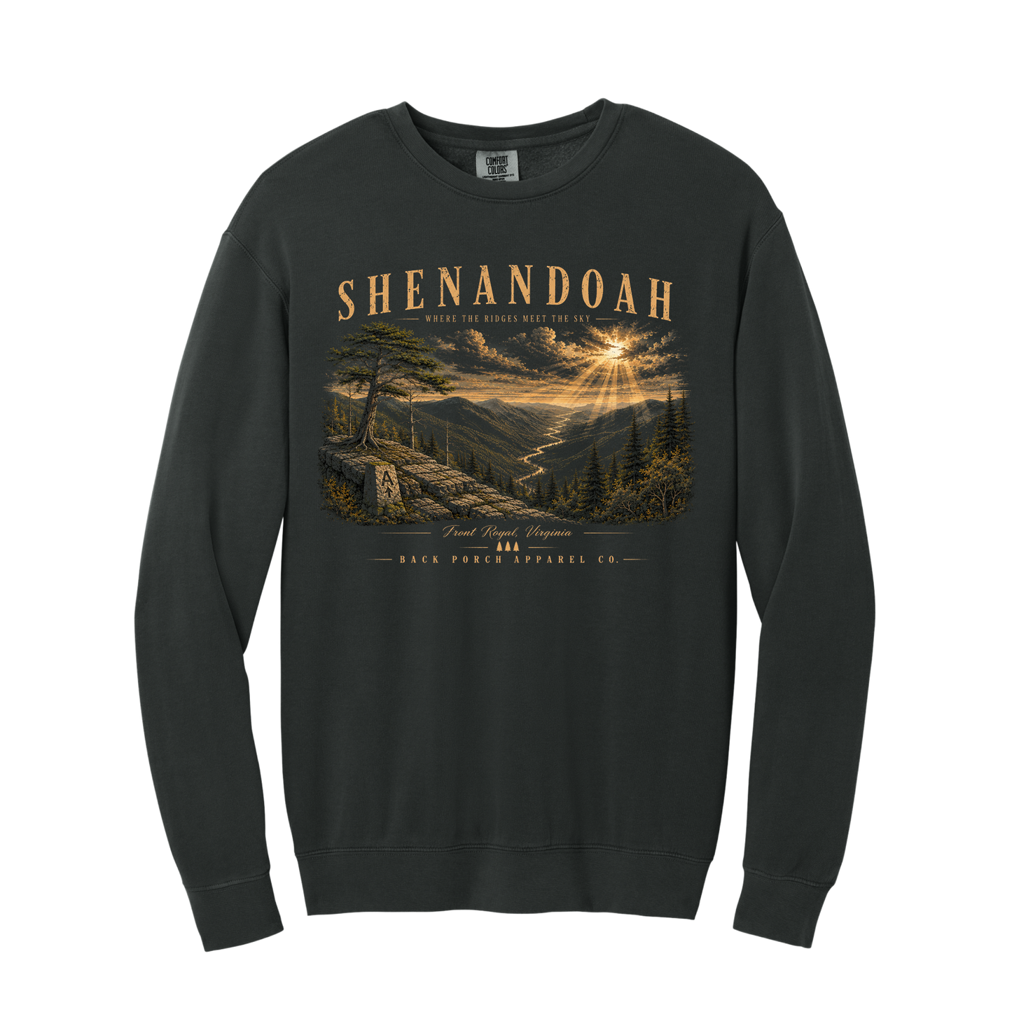 Shenandoah Premium Comfort Colors Crew Sweatshirt