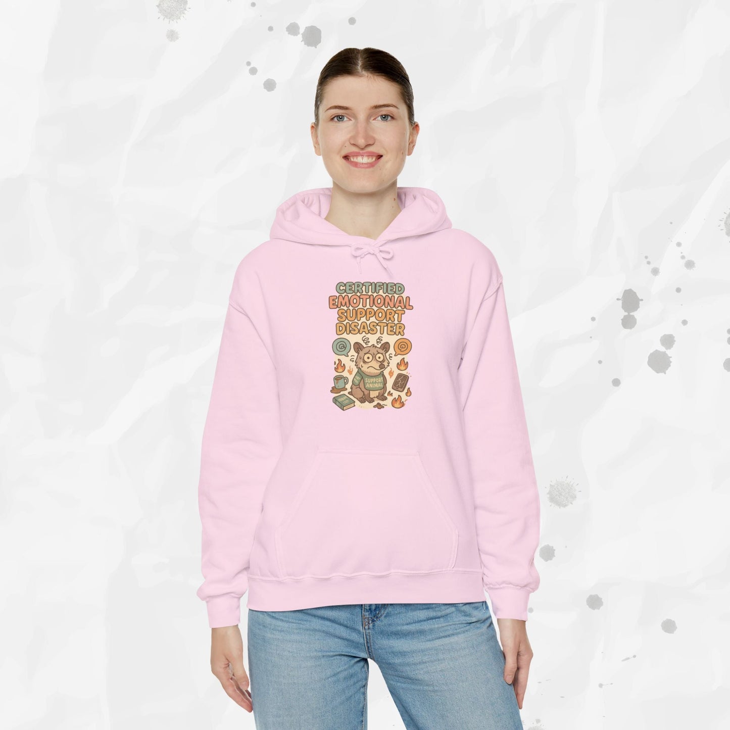 Certified Emotional Support Disaster - Hoodie