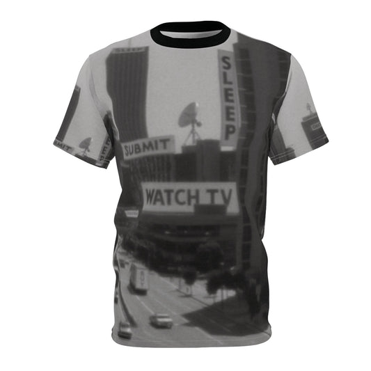 Urban Graphic Tee - 'Sleep, Submit, Watch TV'