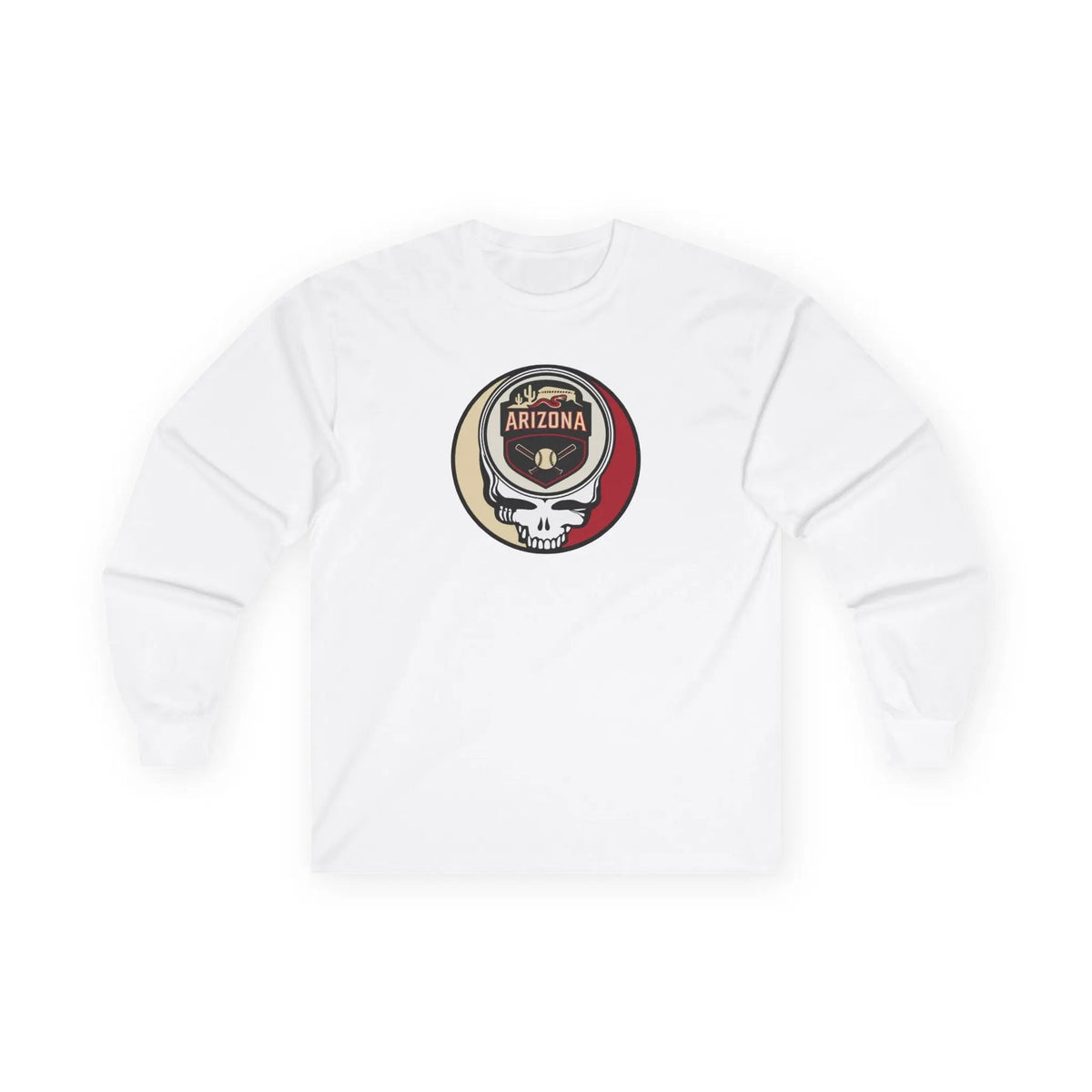 Arizona Diamondbacks Original Stealie Grateful Dead Long Sleeve Shirt