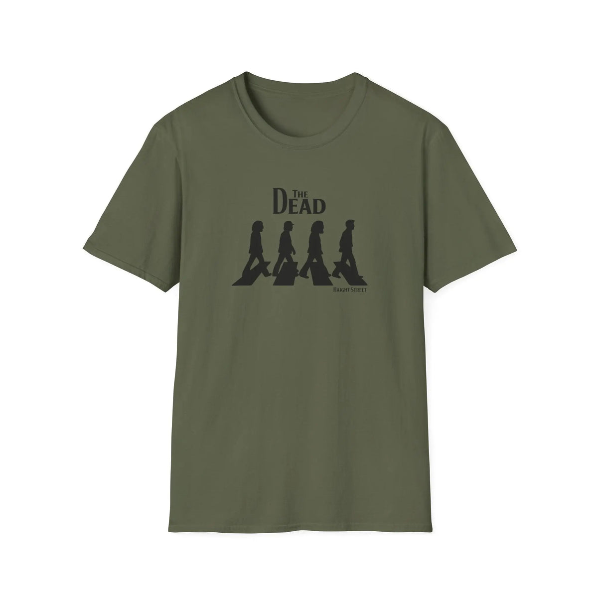 "Jerry Road" Haight Street Crosswalk Silhouettes T-Shirt