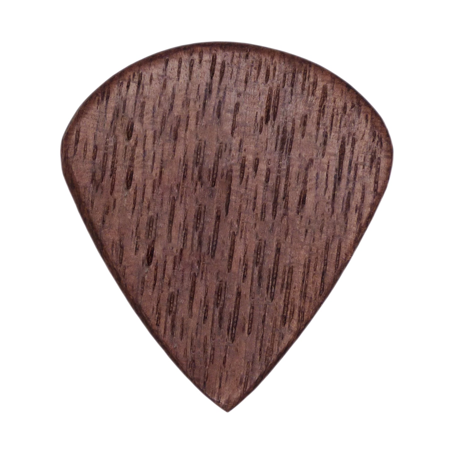 Walnut Wood Guitar Or Bass Pick - 1.5 mm Ultra Heavy Gauge - Jazz XL Shape - Natural Finish Handmade Specialty Exotic Plectrum