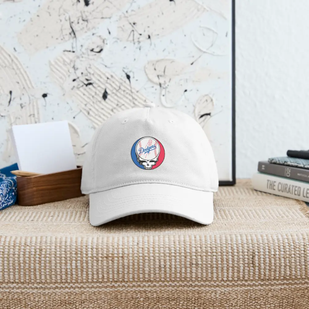 Los Angeles Dodgers Logo Stealie Grateful Dead Dad Hat