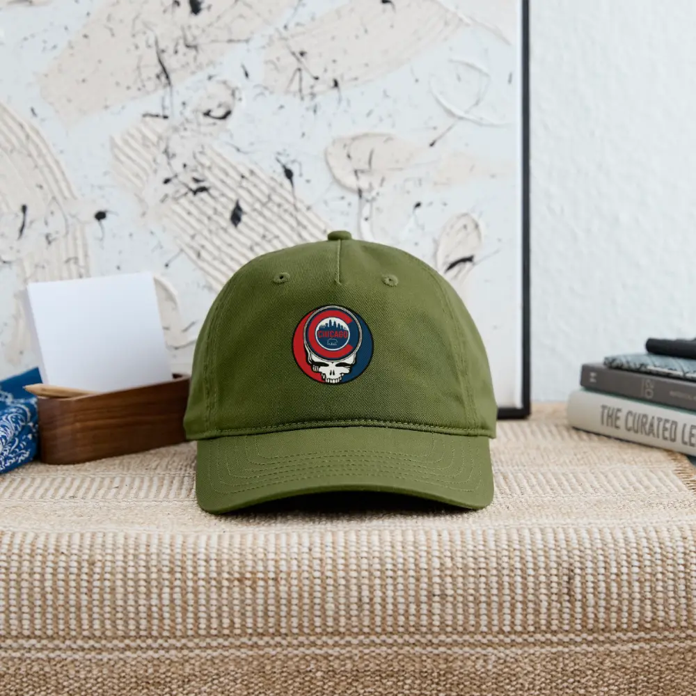 Chicago Cubs Original Stealie Grateful Dead Dad Hat
