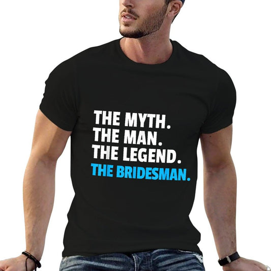 Bridesman Bridesman Trendy Pattern T-Shirt