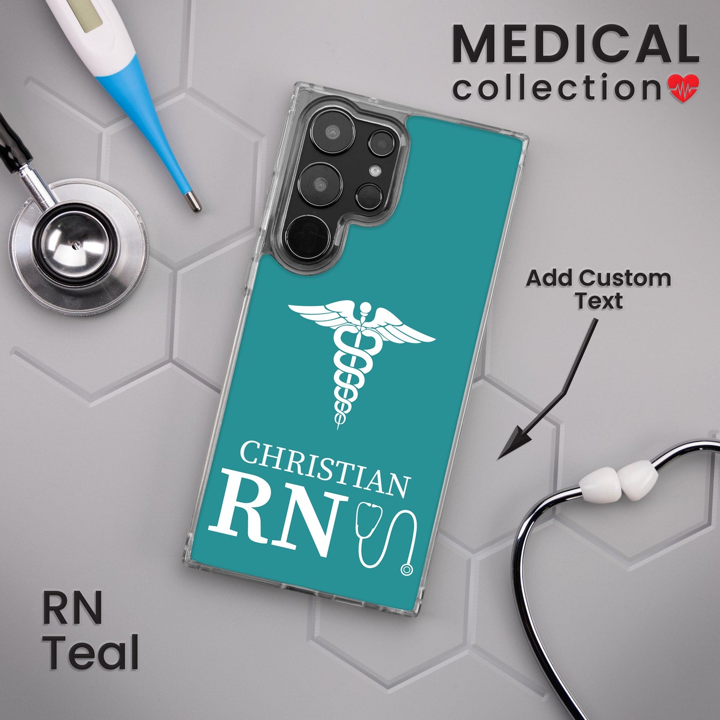 Nurse HD Custom Name Samsung Galaxy S23 Phone Case