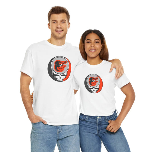 Baltimore Orioles Logo Stealie × Grateful Dead Tee