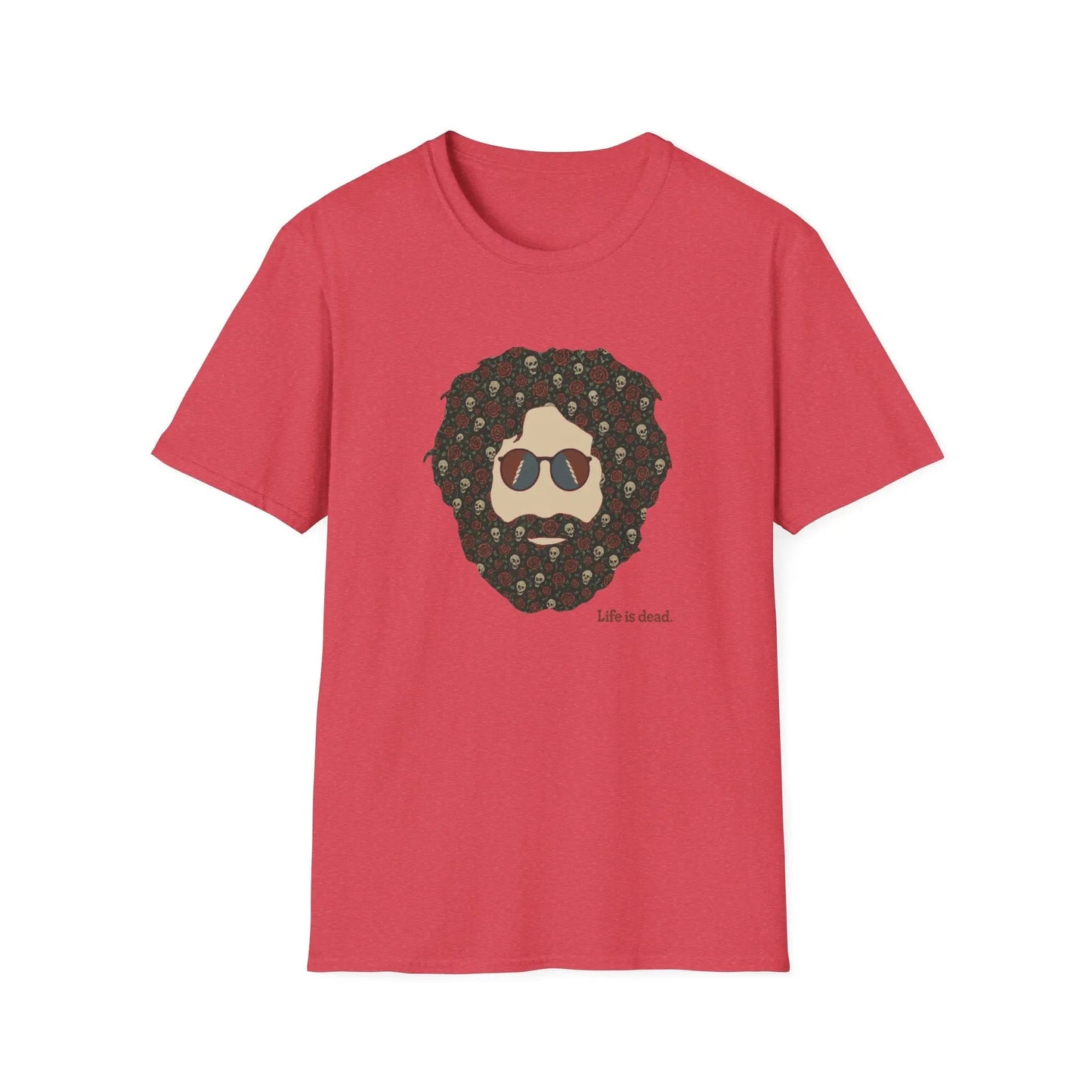 Skull & Roses Jerry Life is dead.® T-Shirt
