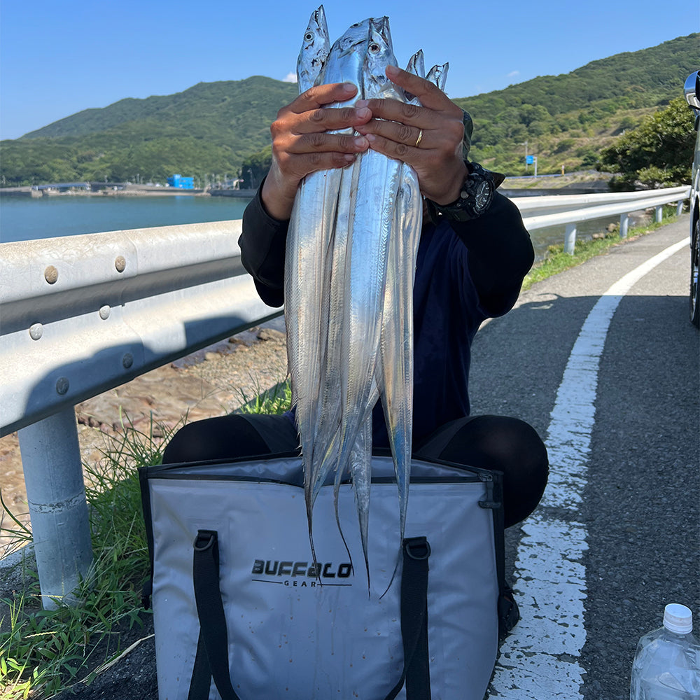 27QT Fish Bag Cooler With Flat Bottom