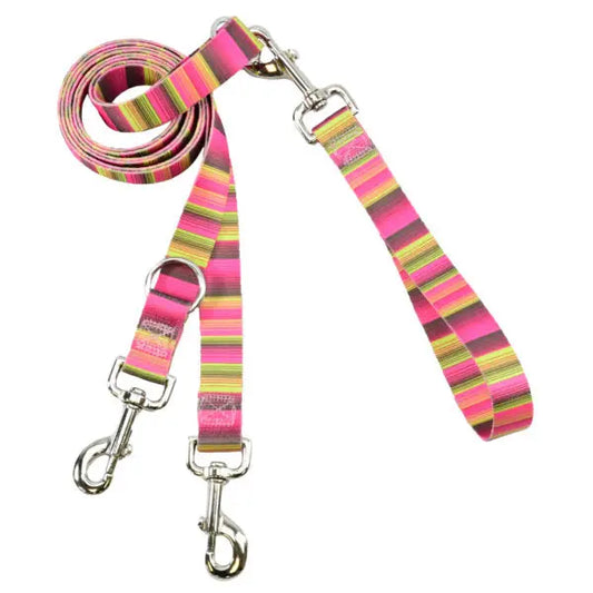 Bonnie Double Connection Leash – EarthStyle 2 Hounds Design