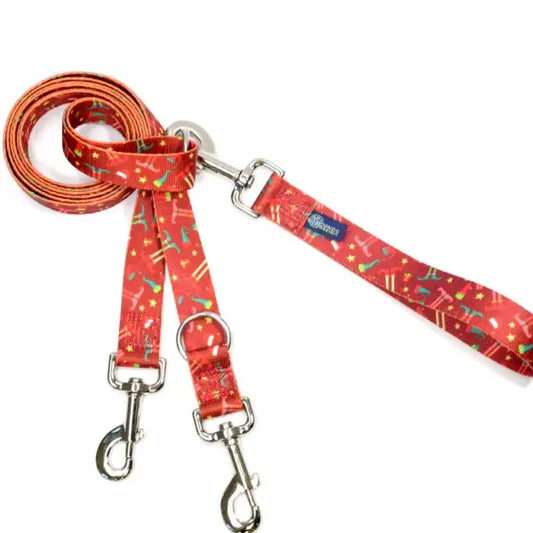 Elf Shoes Double Connection Leash – EarthStyle 2 Hounds Design