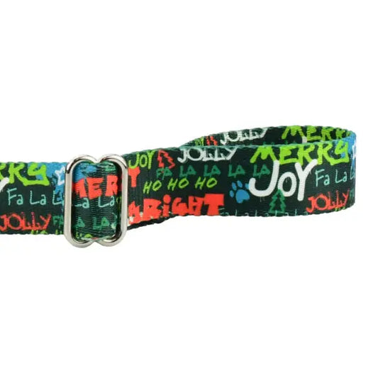Holiday Graffiti Dog Leash – EarthStyle 2 Hounds Design