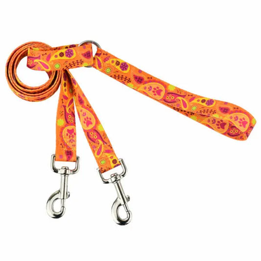 Orange Paisley Freedom No-Pull Dog Harness – EarthStyle 2 Hounds Design
