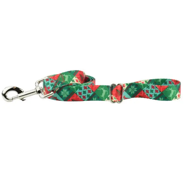 Christmas Patchwork Dog Leash – EarthStyle 2 Hounds Design