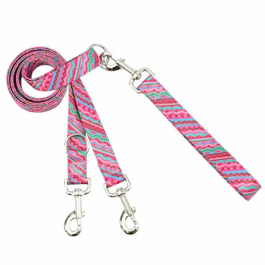 1980’s Double Connection Leash – EarthStyle 2 Hounds Design