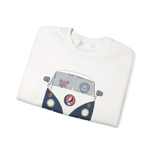 Jerry's Takin' The Bus Life is dead.® Crewneck | Grateful Dead
