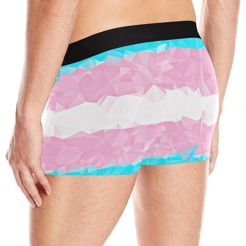 Geometric Trans Pride Boxer Briefs