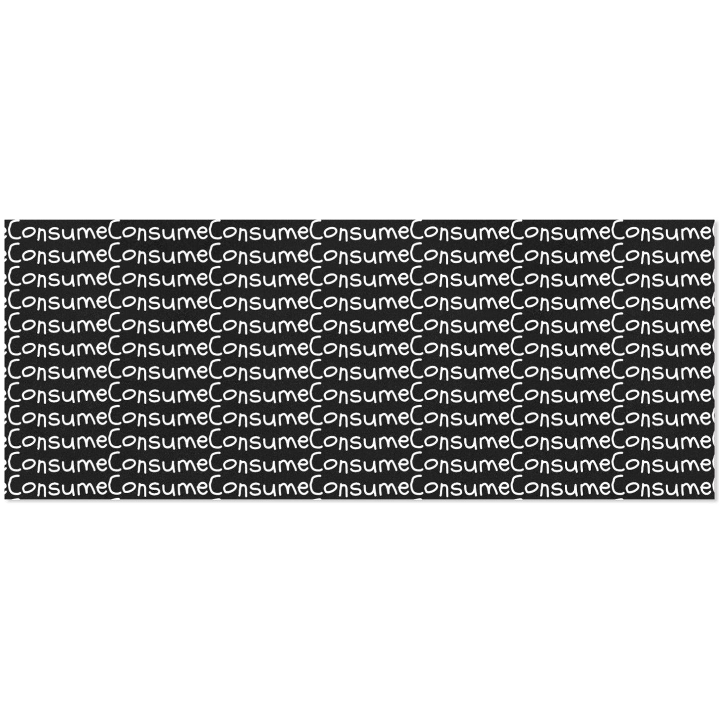 "Consume" - Wrapping Paper - Gift Wrapping Paper 58"x 23" (1 Roll)
