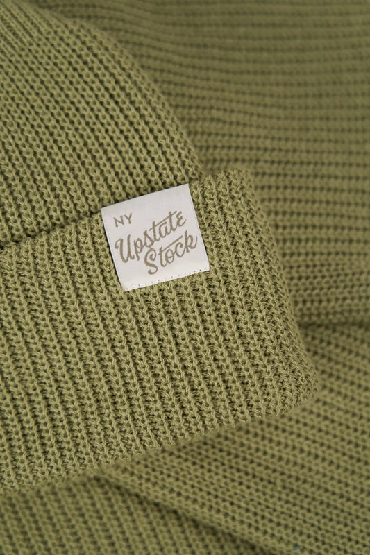 Matcha Recycled Cotton Watchcap UPSTATE STOCK