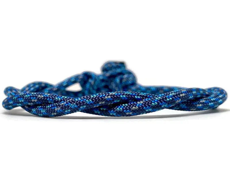 Blue Galaxy Twist Bracelet Engineered