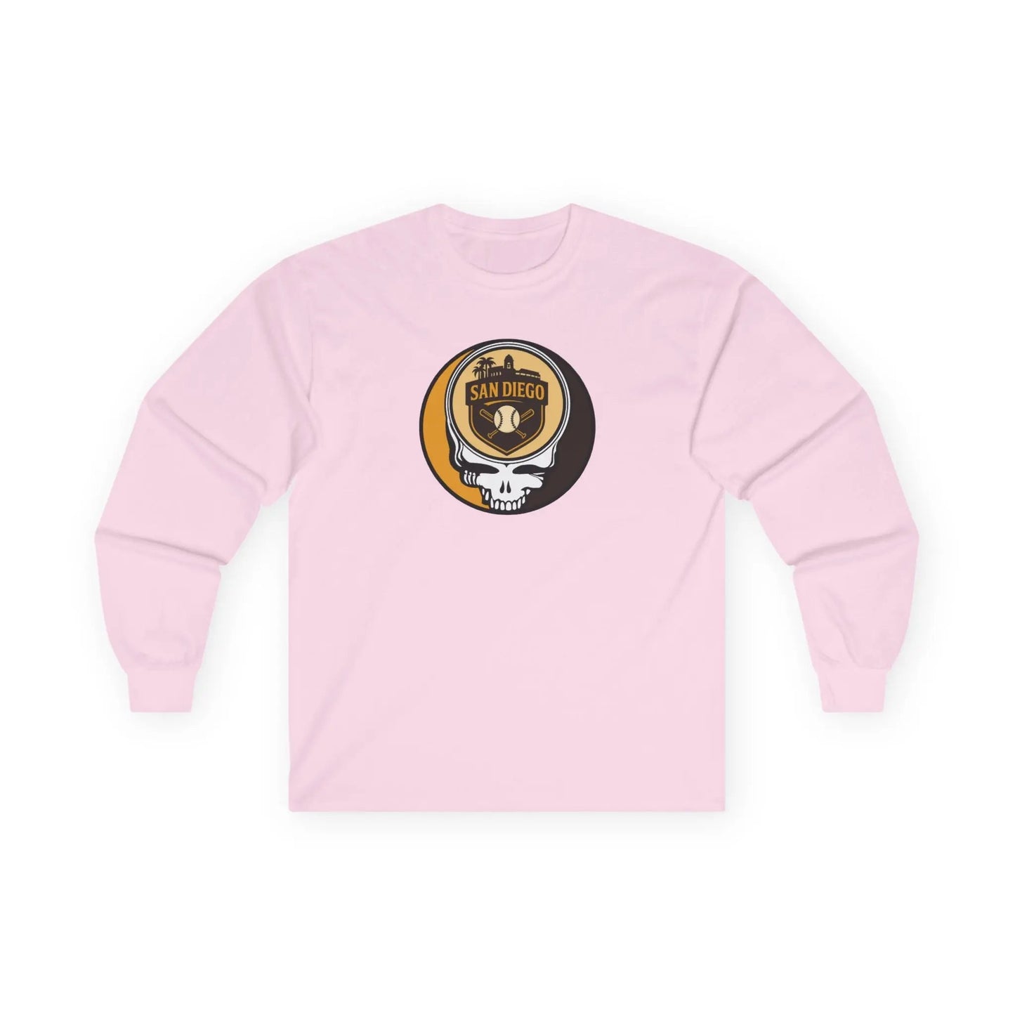 San Diego Padres Original Stealie Grateful Dead Long Sleeve Shirt