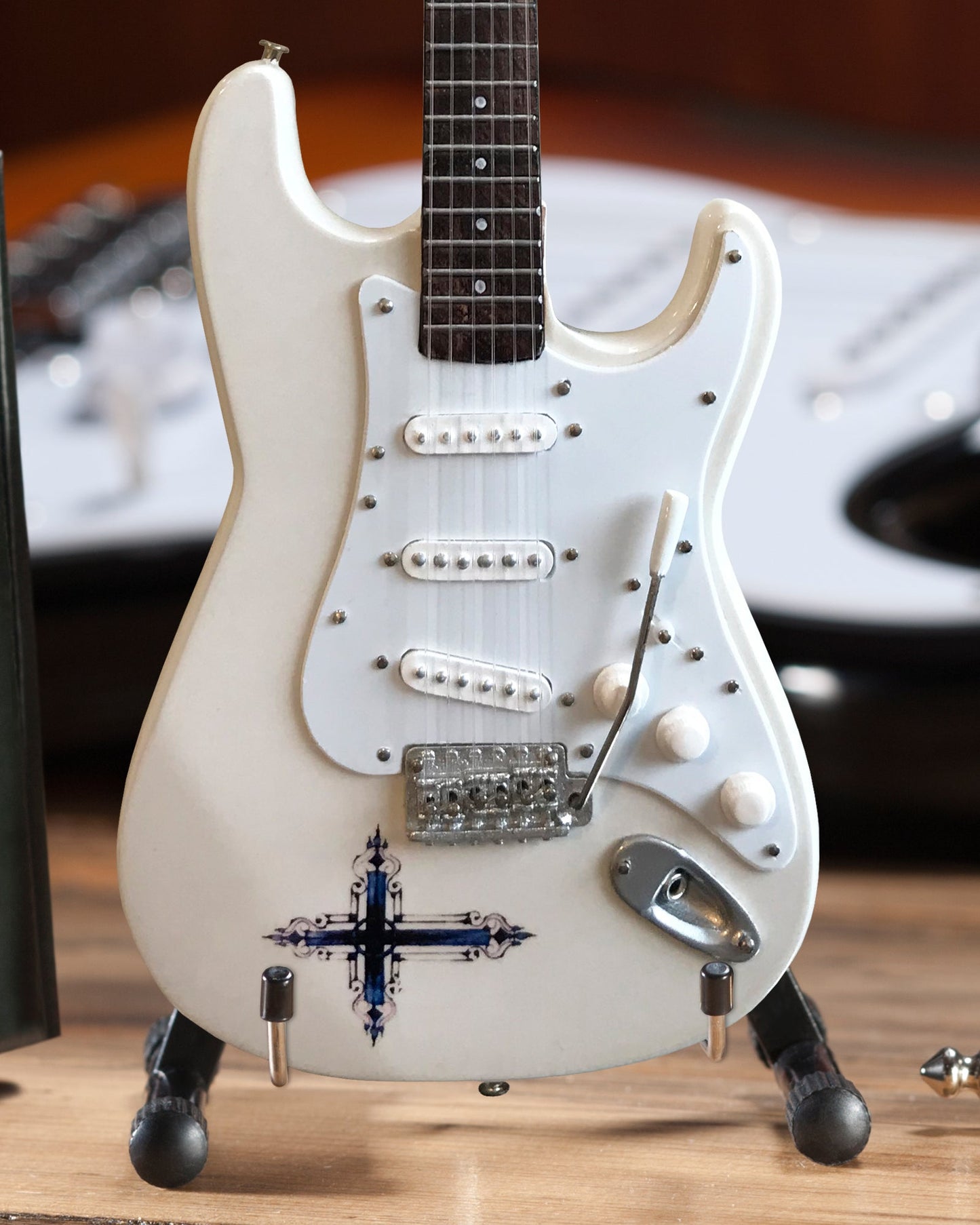 Officially Licensed Kenny Wayne Shepherd Mini Fender™ Strat™ Cross Guitar Model