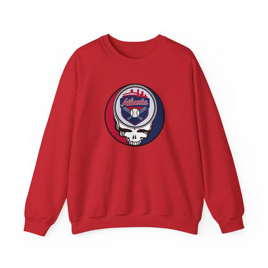Atlanta Braves Original Stealie × Grateful Dead Crewneck