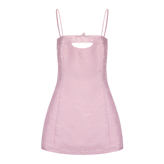 Fen Brocade Mini Dress