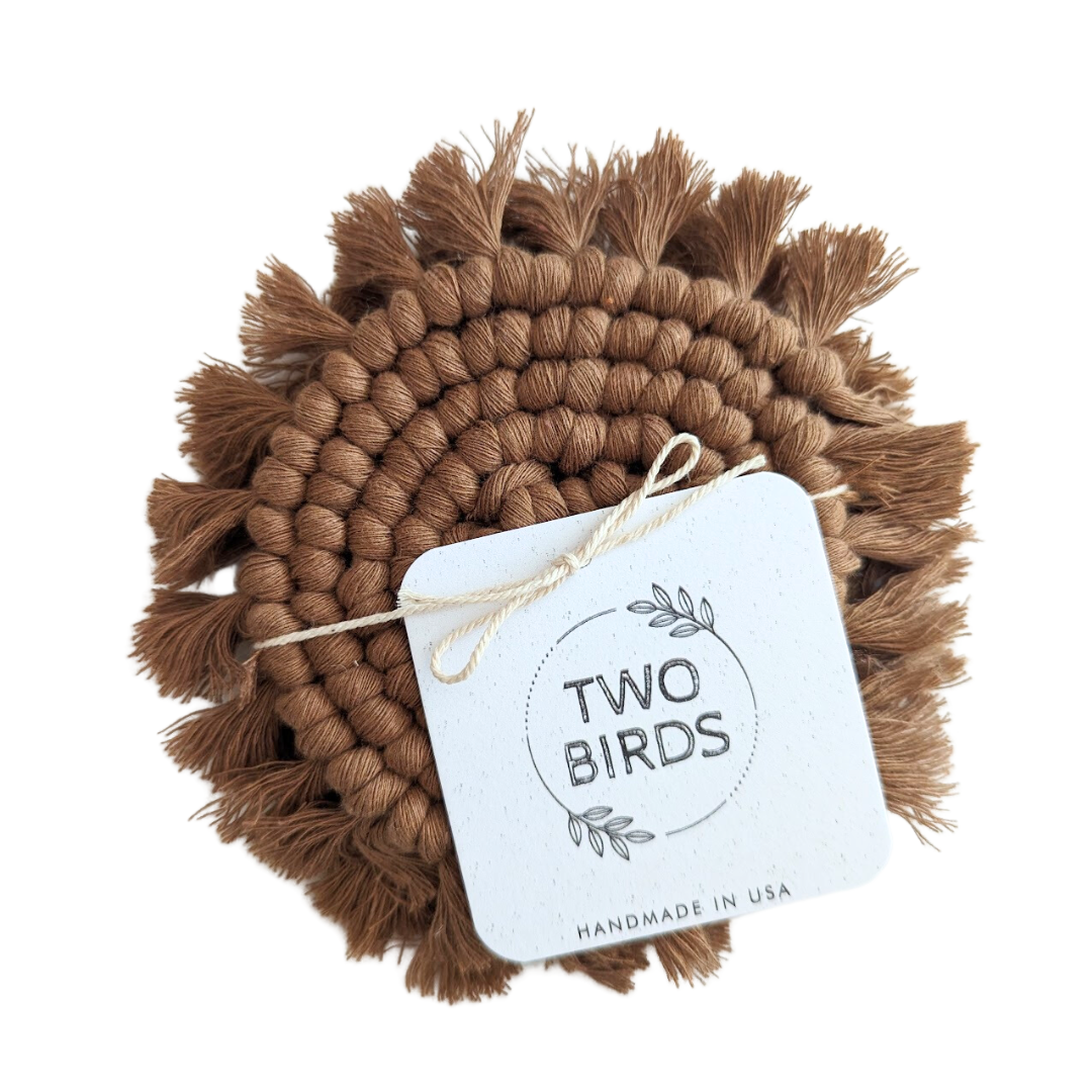 Macrame Coaster Singles