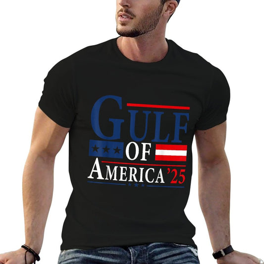 Gulf Vintage Of America Est 2025 USA American Flag Women Men Comfortable T-Shirt