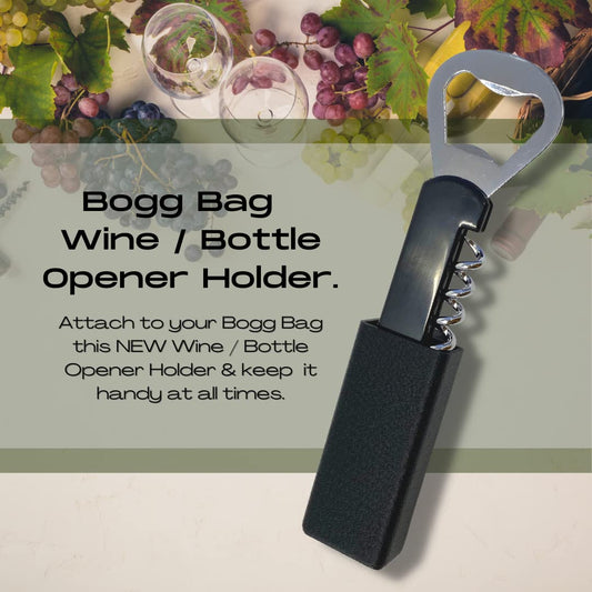 BOGLETS - Wine & Bottle Opener Charm Accessory Compatible with Bogg Bags - Keep a Wine Opener Handy with your Tote Bag