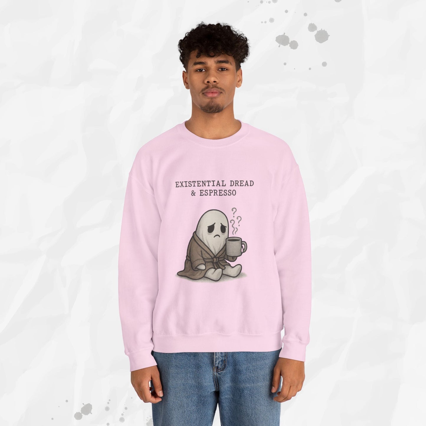 Existential Dread & Espresso - Crewneck Sweatshirt