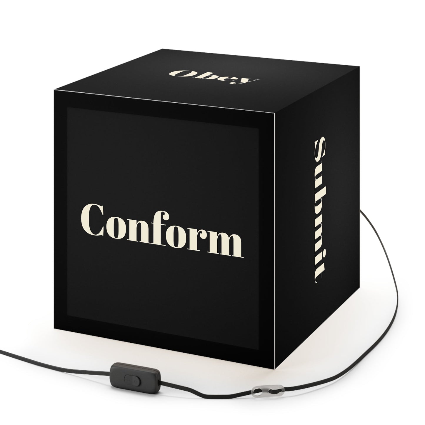 Light Cube Lamp - Modern Minimalist Ambient Lighting for Home Décor