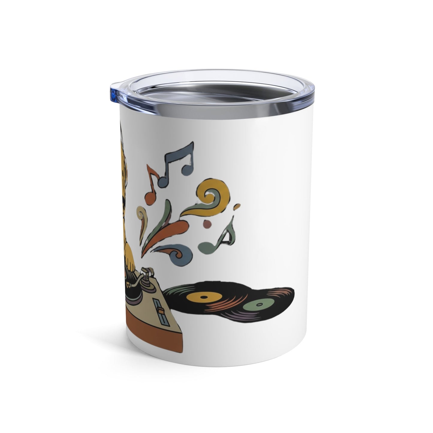 Hi-Fi Hounds - Spinning Gold 12oz Short Tumbler