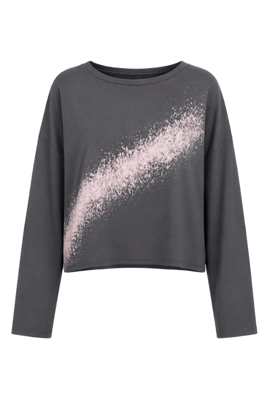 Pima Cotton Mini Bleached Luxury Boxy T-Shirt - Lava