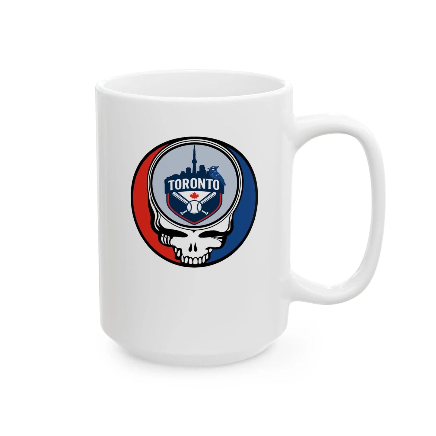 Toronto Blue Jays Original Stealie Grateful Dead Coffee Mug