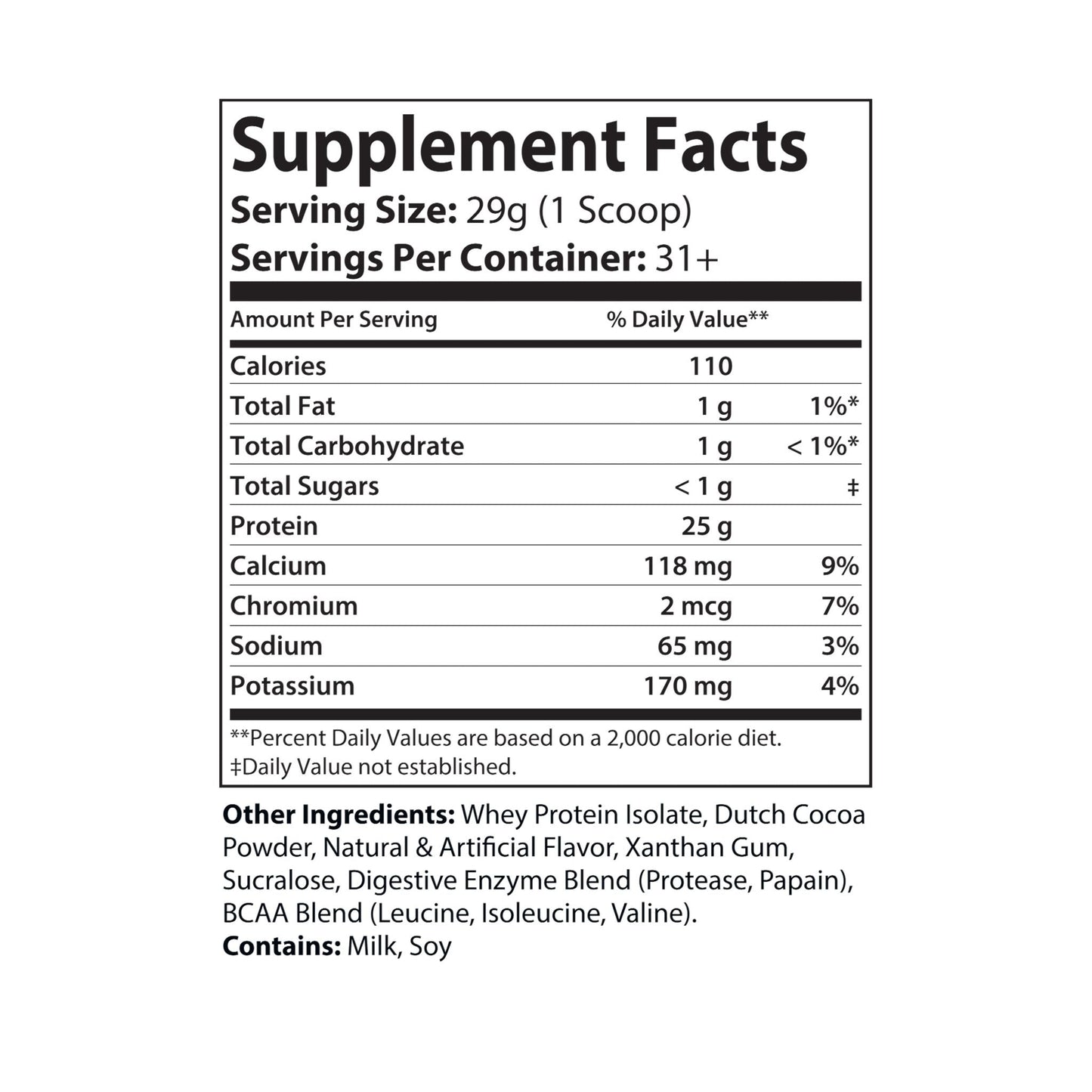 Whey Isolate Protein Supplement (907g, 2lb) - "Memento Mori"