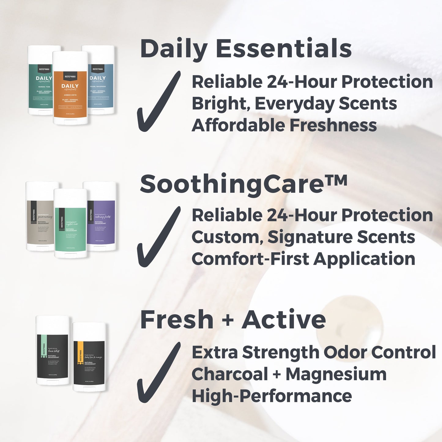 OCEAN BREEZE Natural Deodorant