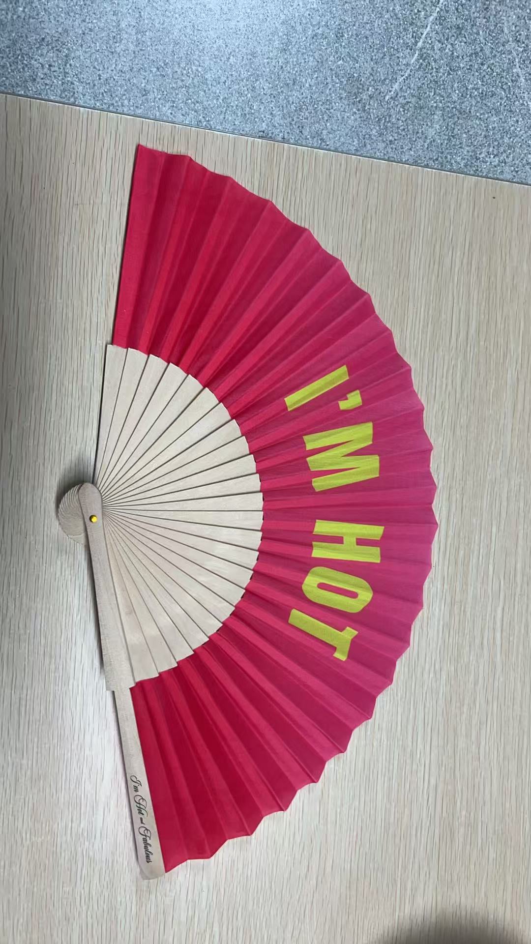 I'm Hot Hand Fan