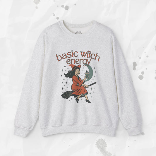 Basic Witch Energy - Crewneck Sweatshirt