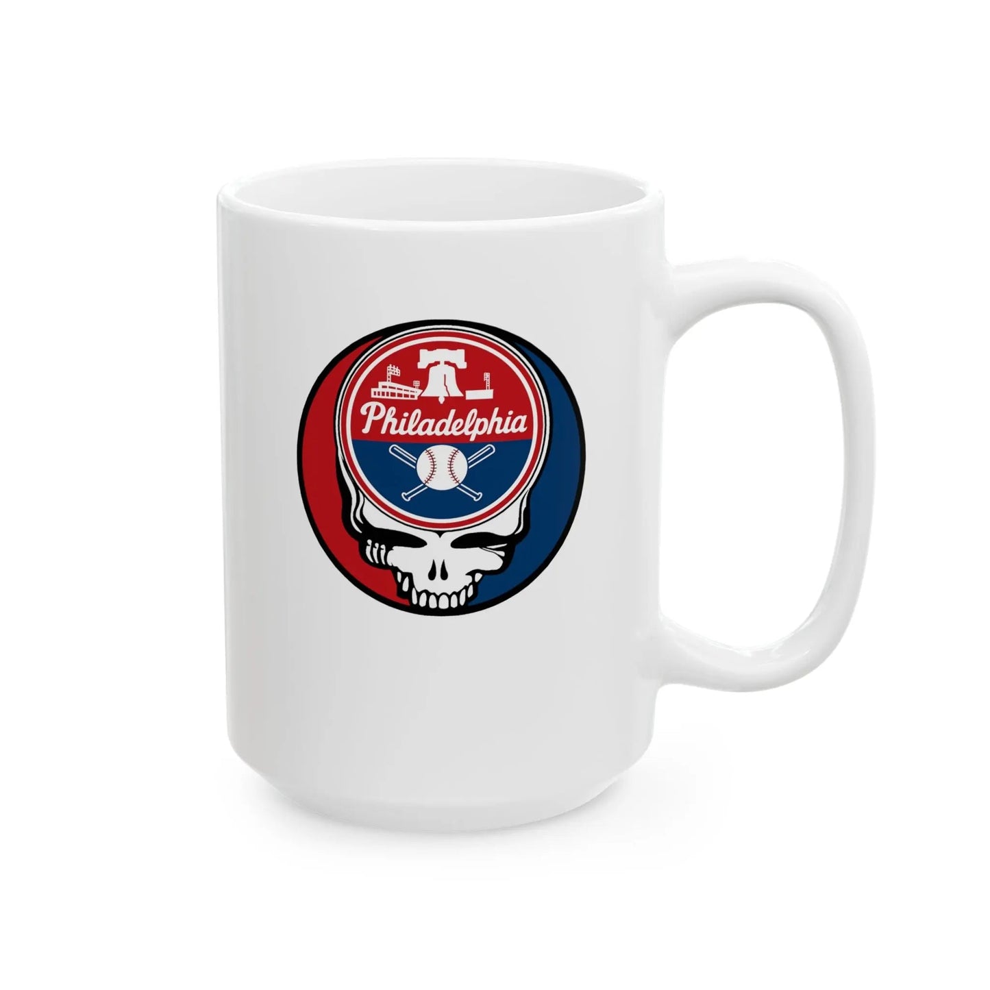 Philadelphia Phillies Original Stealie Grateful Dead Coffee Mug