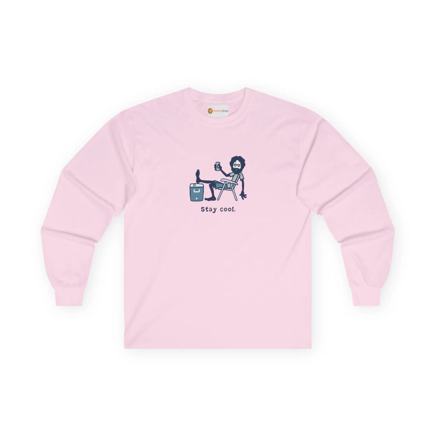 Life is dead.® Stay Cool, Jerry Grateful Dead Long Sleeve Shirt