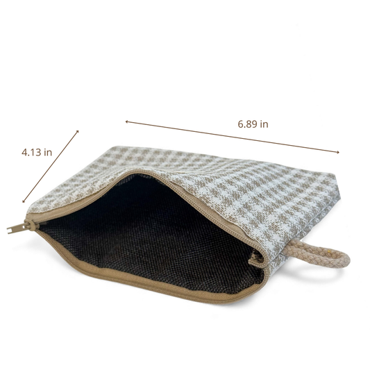Small Makeup Bag / Coin Purse Vison