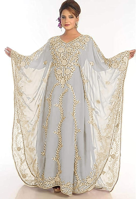 The Ultimate WUBU Kaftan Maxi Dress – Elegance, Comfort & Style in One Stunning Look